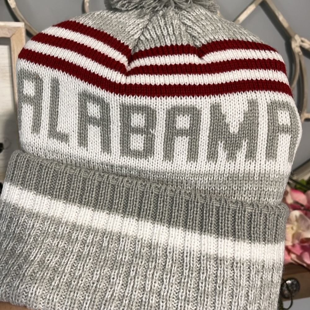 University of Alabama Beanie Winter Cap Acrylic Mens Womens New - Picture 7 of 13